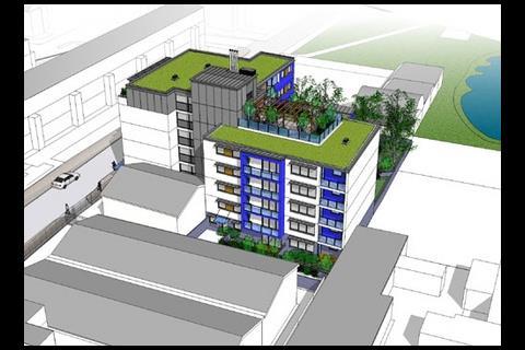 Cole Thompson Anders' designed Poplar housing scheme